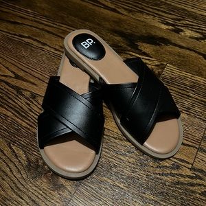 BP. Sandals Size 6. Worn once! Great condition